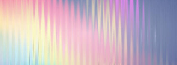istock Ribbed glass texture holographic background. Glass texture effect with bright smooth fluted vertical lines of gradient. 2215958175