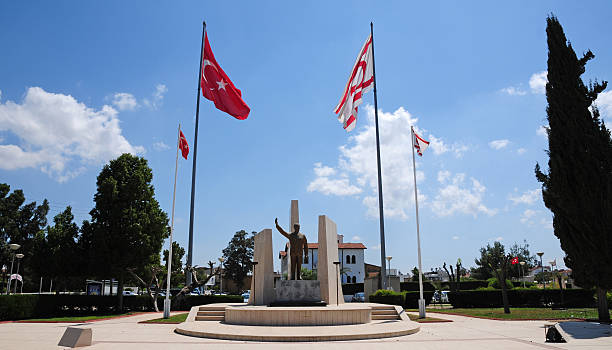 A view from the Guzelyurt district in Northern Cyprus