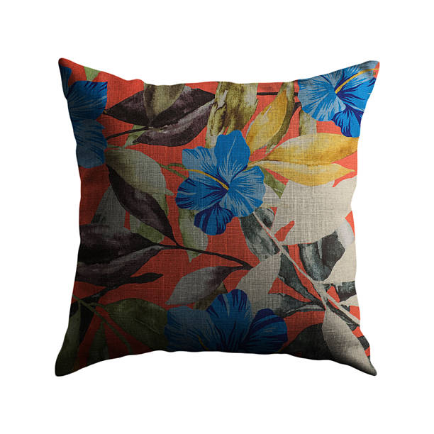 istock Decorative Throw Pillow with Ornate Patterned Design, isolated transparent png backdrop 2215966375