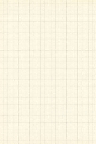 istock Checkered sheet of paper from a notebook. Square geometric design elements. Grid on white background 2215967393