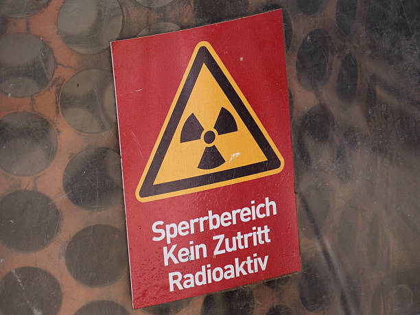 istock Warning Sign Indicating Restricted Area Due to Radioactivity 2215972180