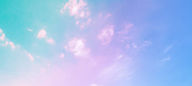 istock Beautiful clouds and blue sky with pastel color 2215980798