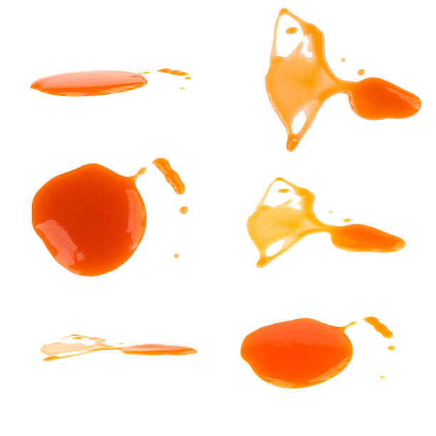 istock Chili sauce isolated on white background splash 2215983227