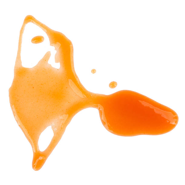 istock Chili sauce isolated on white background splash 2215983267