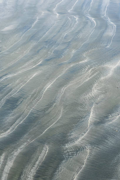 istock Closeup of sand pattern on a beach in the summer 2215989080