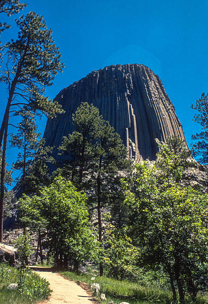 Devils Tower NM - Travel Around the Tower - 1981. Scanned from Kodachrome 25 slide.