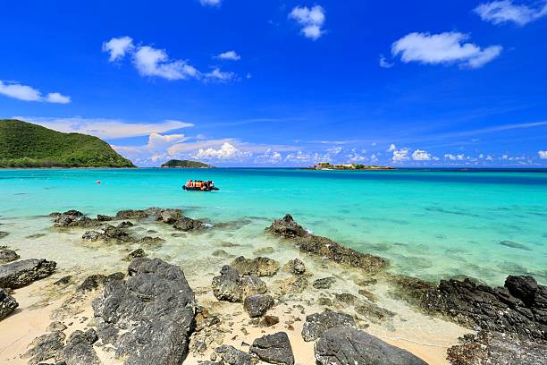 istock Group of People Doing Summer Activity on the Beach 2216001220