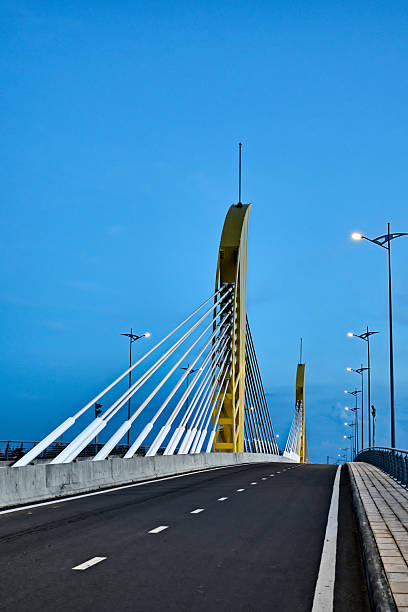 istock Graphic perspective of a bridge in Hoi An 2216002917