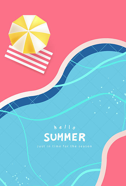 Pool Hello Sumer 810+ Hello Summer Pool Stock Illustrations, Royalty-Free Vector ...
