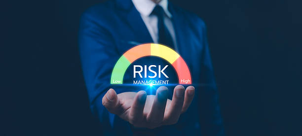 istock Risk management is the process of identifying, assessing, and mitigating risks to minimize future occurrences, ensuring organizational readiness and stability amidst unforeseen challenges. Low risk. 2216018908