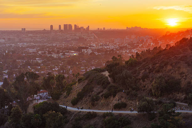 istock Sunset Views Over Los Angeles and Runyon Canyon Park 2216020650