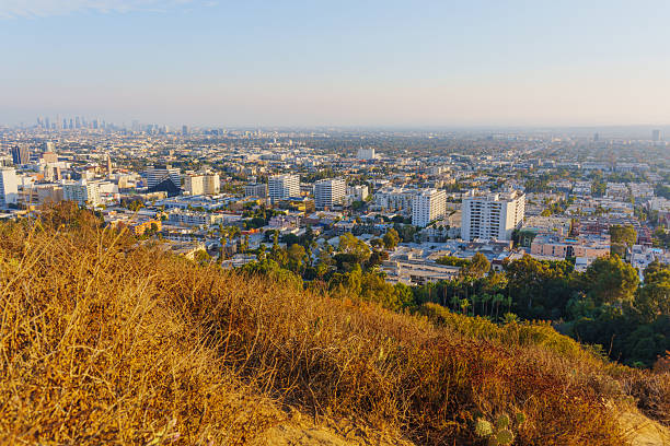 istock Expansive View Over Los Angeles from Runyon Canyon Park at Sunset 2216021170