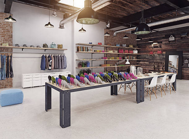 istock Retail store with shoe display 2216027285