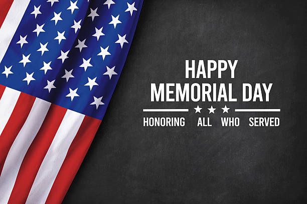 Memorial Day poster, card, background. Remember and honor