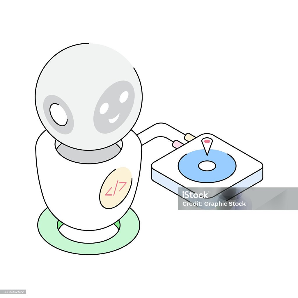 Small Bot Coding Bot Coding Stock Illustration - Download Image Now - Artificial ...