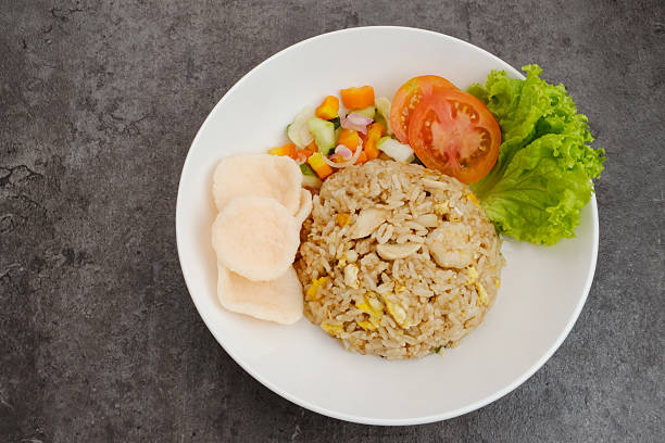 Nasi Goreng Seafood, Fried Rice with seafood