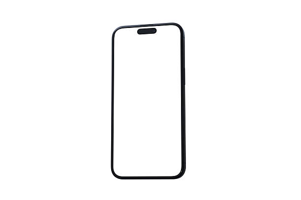 istock Mockup smart phone isolated screen and Clipping Path for Infographic Business web site design app 2216045849
