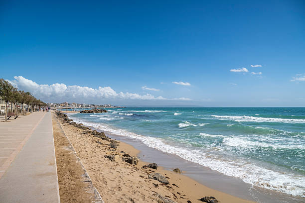 istock Sunny Promenade by the Sea 2216049961