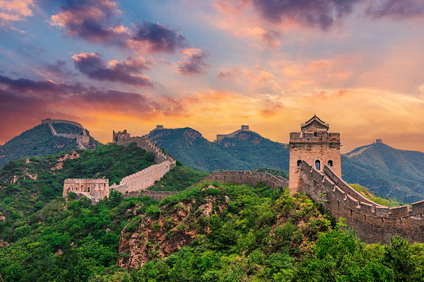 istock The great wall of china 2216050158