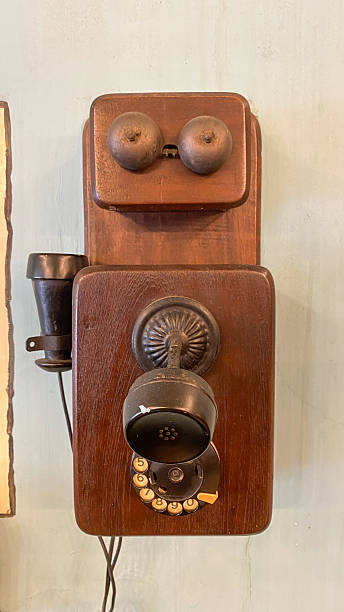 istock Antique Wooden Wall Phone 2216052966