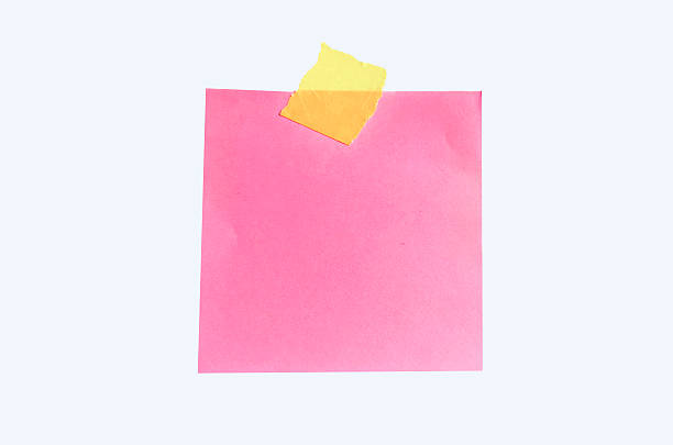 The word of Important on adhesive note paper with neon light