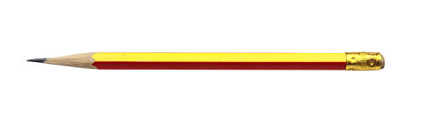 istock Wooden pencil isolated on white background with clipping path. 2216059360