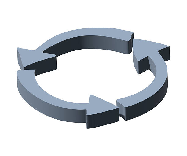 istock 3d arrow symbol. Business clipart. Single element for design 2216063421