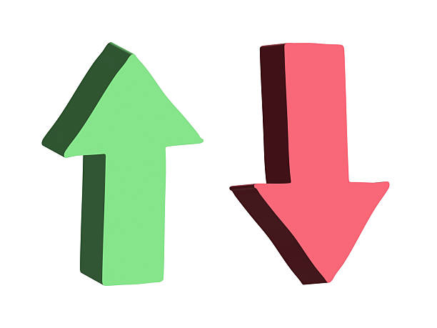 istock 3d arrow symbol. Business clipart. Single element for design 2216064160