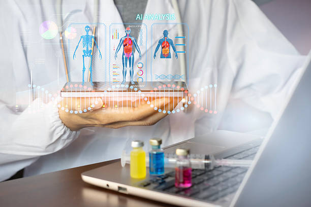 istock The concept of medical systems using AI for accurate analysis 2216084374