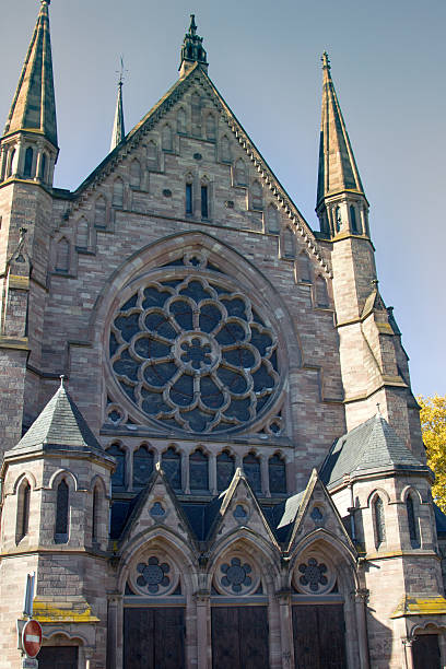 istock Strasbourg Cathedral tower in gothic style 2216084488