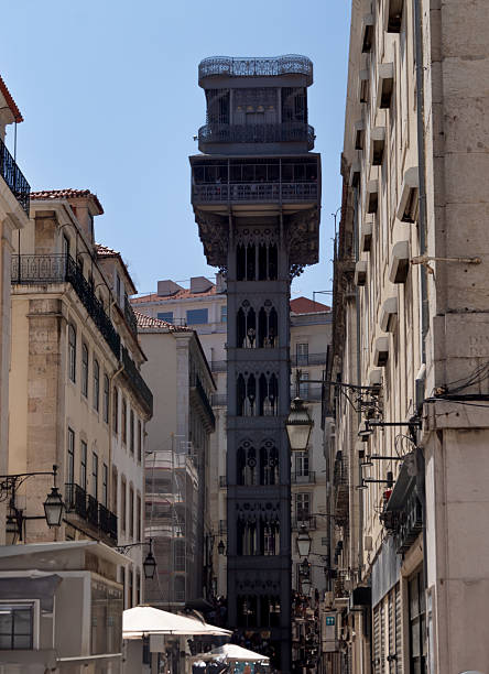 istock Elevador de Santa Justa,  Lift in Lisbon 2216085570