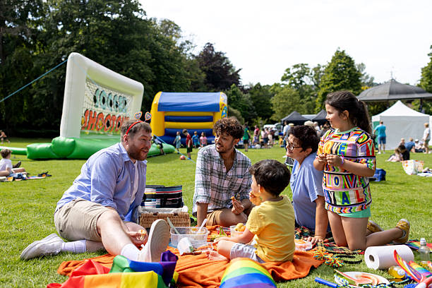 istock Pride Picnic With Family 2216089990