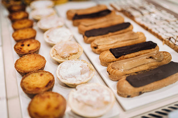 Variety of desserts