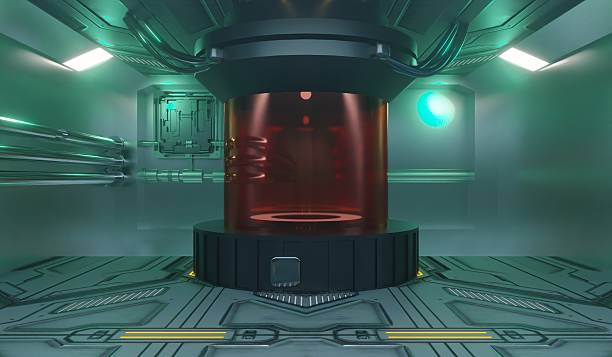 istock Cryosleep Time Capsule Human Hibernation Machine 3D Illustration 2216111790