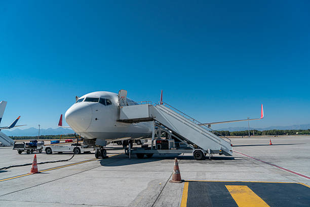 istock Passenger airplane at the Airport 2216114614