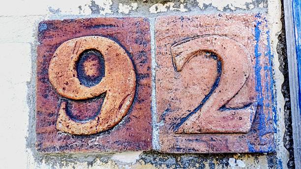istock decorative ceramic door numbers letters 2216117204