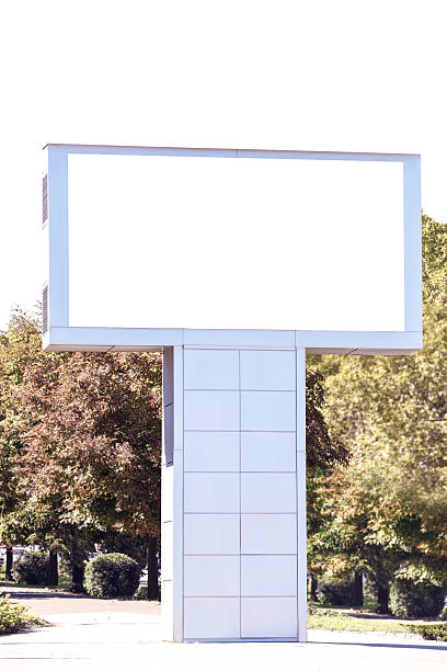 istock Blank advertising billboard on street 2216135077