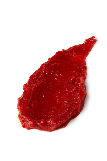 istock smear blot of tomato paste isolated on white background 2216136617