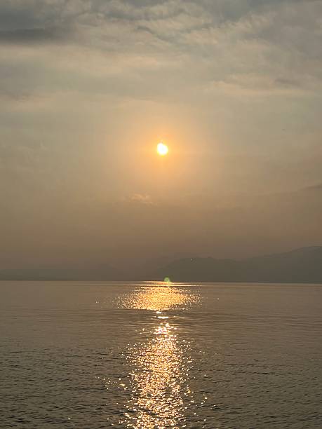 istock Sunset at Garda Lake, Italy 2216137993