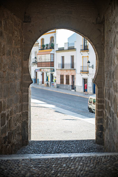 Arco de la Rosa offers a glimpse into the charming streets of Marchena, featuring traditional architecture and a quiet ambiance.