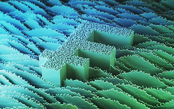 istock Swiss Franc Symbol Abstract Digital Data Landscape Green Yellow 2216157194
