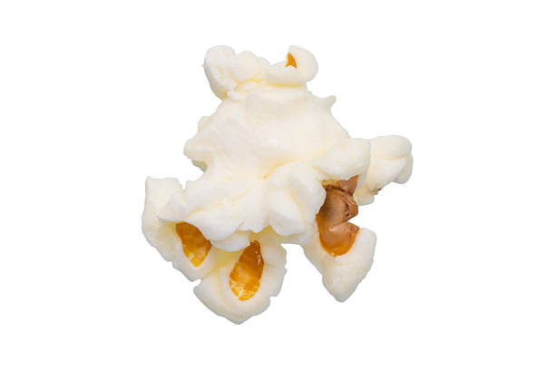 istock Tasty popcorn close up isolated on white background 2216161766
