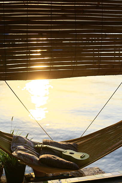 Hammocks and warm sea views