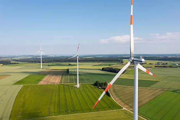 istock Wind turbine aerial close-up 2216191161