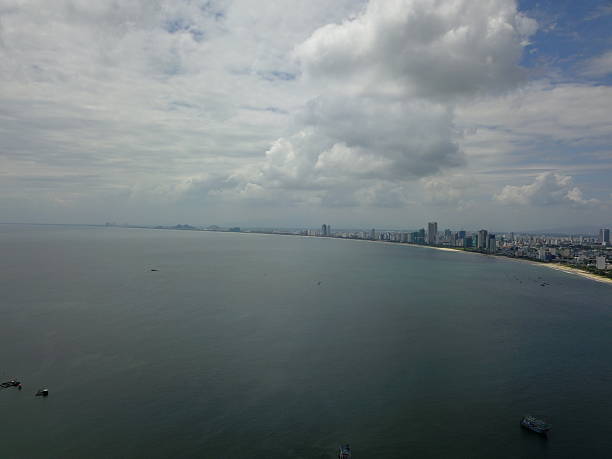 istock Da Nang beach city skyline 2216203085