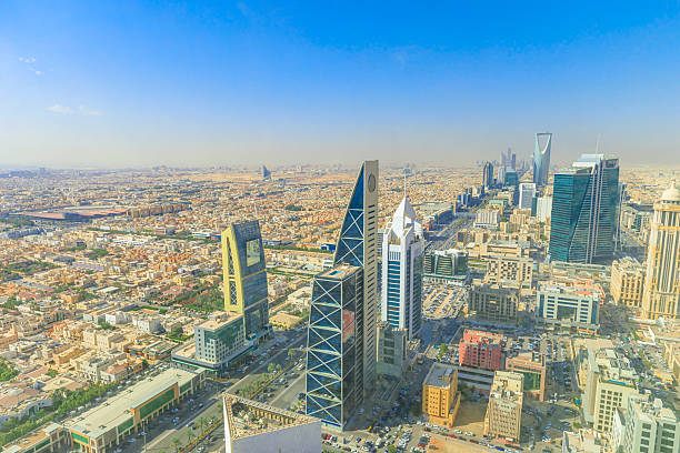 istock Riyadh skyline expanding under the sunny Saudi Arabian sky 2216204383