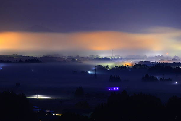 Night sky in the countryside. Okayama prefecture (Chuugoku area)