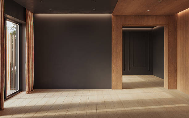 istock Contemporary interior design of the modern apartment. Modern design solution, 3d rendering 2216251608