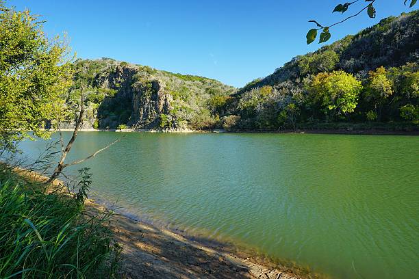 istock Canoeing on the Colorado River Colorado Bend State Park Texas. 2216253000
