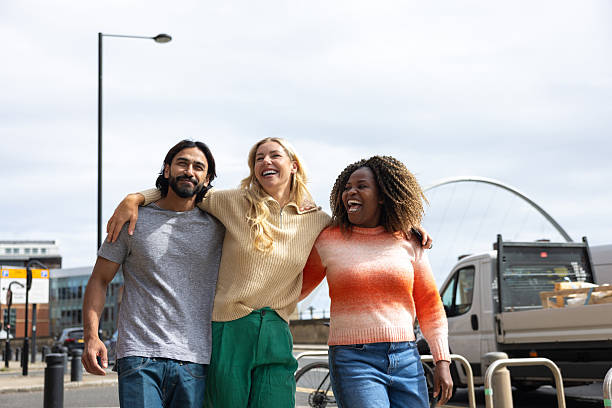 istock Friends Sharing Travel Moments Downtown 2216253598